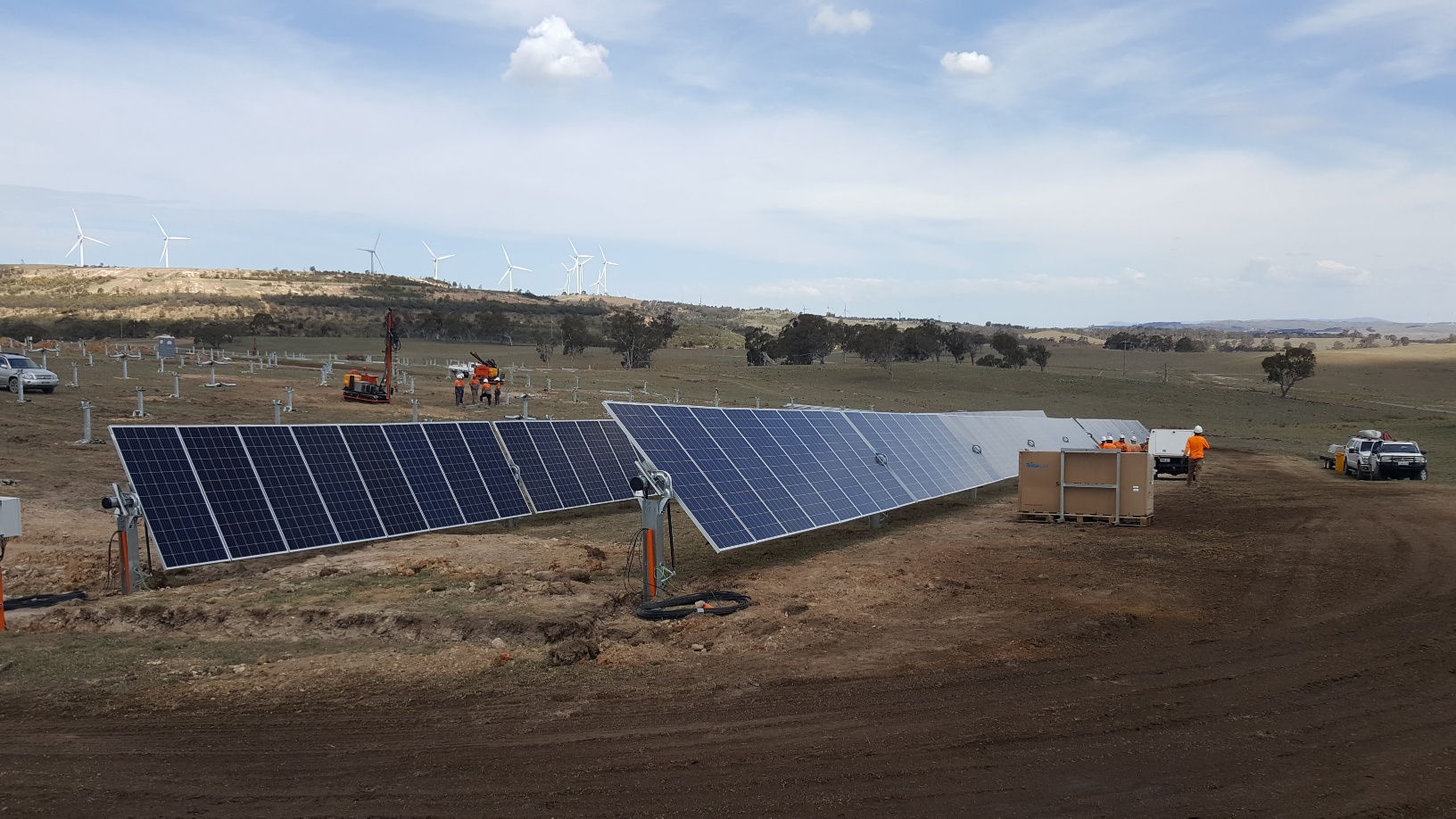 install solar farm