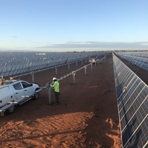 country solar farm